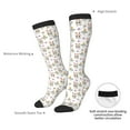 thumbnail image 4 of Yiaed easter Print Great elasticity Adult Stockings Sports socks for Men and Women, 4 of 6