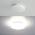 thumbnail image 4 of 6PACK 810lm LED Flush Mount Ceiling Light, 7" LED Ceiling Light, 4000K Cool White LED Ceiling Light For Bedroom, Living Room, Garage, Office, Warehouse, Dining room, Coatroom,  Closet Room, 4 of 8