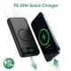 thumbnail image 2 of Cargador Portátil Inalámbrico HETP 30,800 mAh con Carga Inalámbrica de 15W, 2 of 7