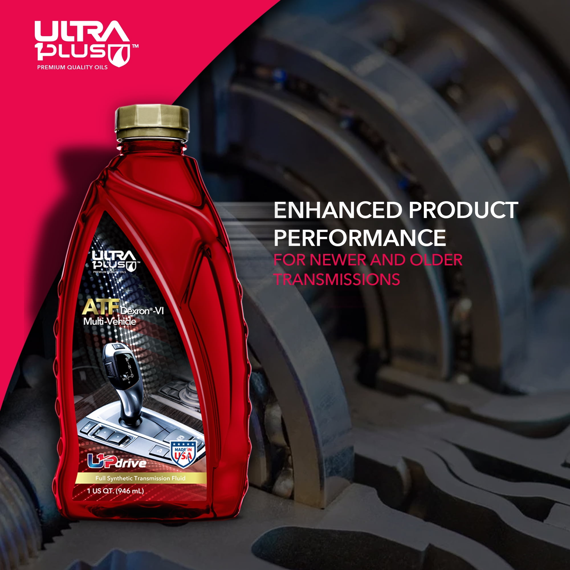 Ultra1Plus Full Synthetic ATF Dexron VI Multi-Vehicle