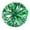 Green+Silver, variant on 2 Pack Metallic Foil Cheerleader Pom Poms,Premium Cheerleader Pompoms Kit for Sports Party Dance Team Accessories