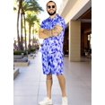 thumbnail image 2 of Conjunto Hombre Verano Camisa y Short a Juego Alberca Playa y Calor, 2 of 5