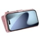 thumbnail image 4 of For iPhone 17 Pro Phone Case PU Leather Zipper Wallet Detachable Cover -, 4 of 5