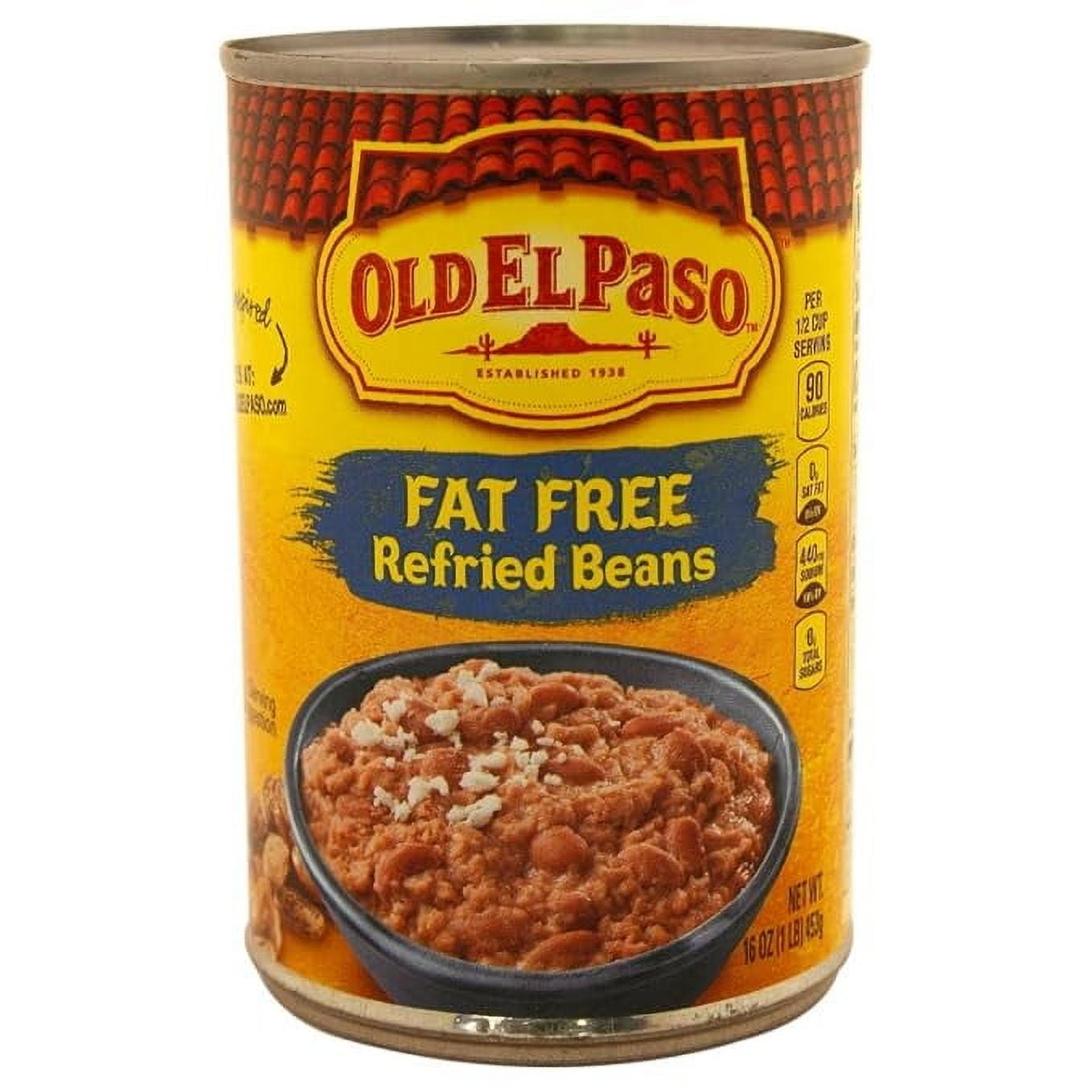 4 pack) Mexicali Rose Fat Free Refried Beans The Original