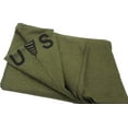 thumbnail image 6 of U.S. Military Medical Wool Blanket 64" x 90" Army Replica Emergency Blanket - Wool Blend, Olive Drab, 6 of 6