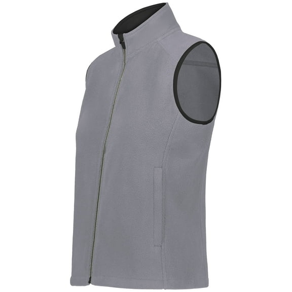 Augusta Sportswear 6854.059.2XL Ladies Chill Fleece 2.0 Vest, Graphite - 2XL