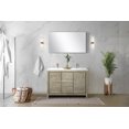 thumbnail image 3 of Lafarre 48 in W Rustic Acacia Double Vanity, Cultured Marble Top, Faucet Set & 43" Mirror, 3 of 3
