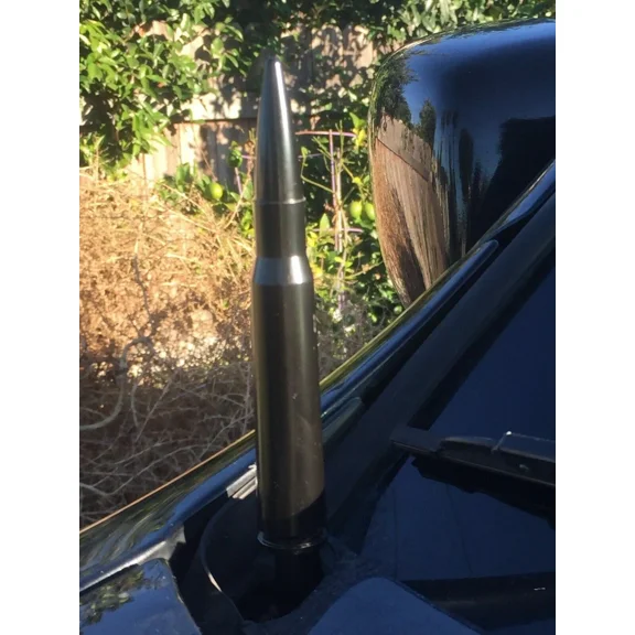 Bullet Style 0.5 Cal Short Black Antenna Mast Power for CHEVROLET COLORADO 04-12