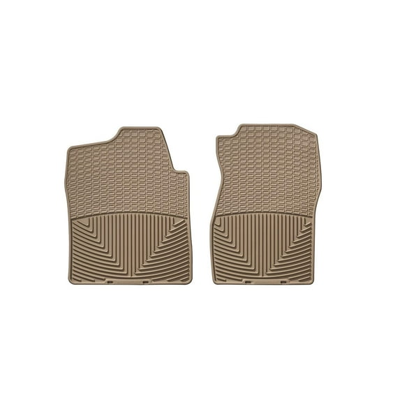 WeatherTech All-Weather Floor Mats compatible with Yukon XL, Escalade ESV, Silverado 1500, Silverado - 1st Row (Driver & Passenger), Tan