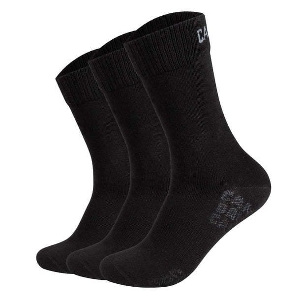 CAMP DAVID calcetines de los hombres, 3-pack - Action-Mesh Socks 3P, logotipo, mezcla de algodón Negro 39-42