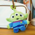 thumbnail image 4 of Llavero de peluche original de Disney Stitch Lotso Sullivan Woody, muñeco de peluche de ángel Stitch Mr.Q Alien, colgante, regalo de cumpleaños para niños, 4 of 5