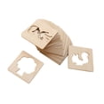 thumbnail image 4 of 20 plantillas de dibujo y pintura, manualidades para el aula, pintura, dibujo, plantillas compactas de madera para niños y niñas., 4 of 8