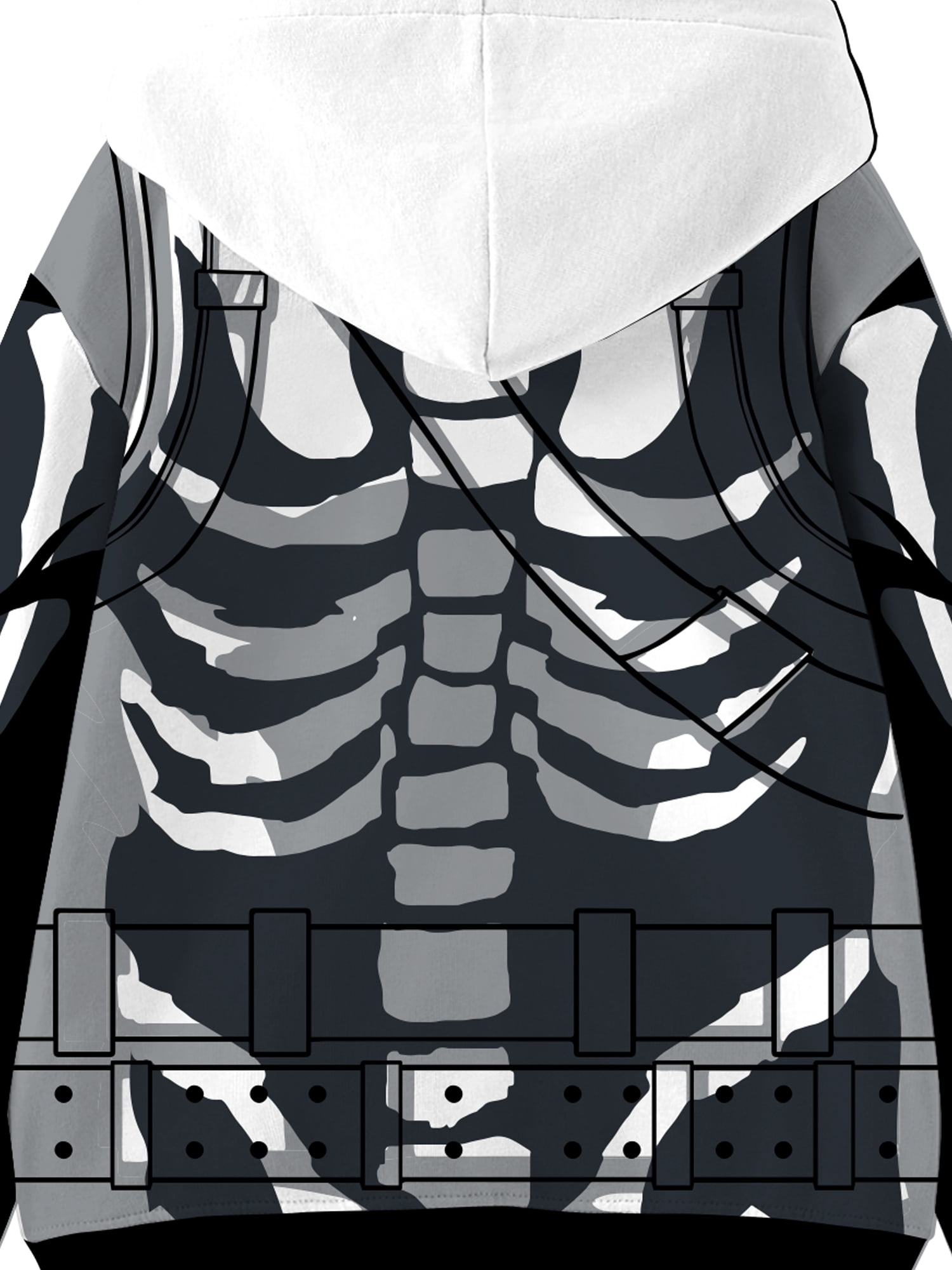 Fortnite, Boys Licensed Cosplay Hoodie, Skull Trooper, Sizes XS-XXL