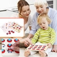 thumbnail image 1 of Durable And Safe Children's Wooden Memory Game Matching Game Cards Children's Early Development Educational Toy, 1 of 8