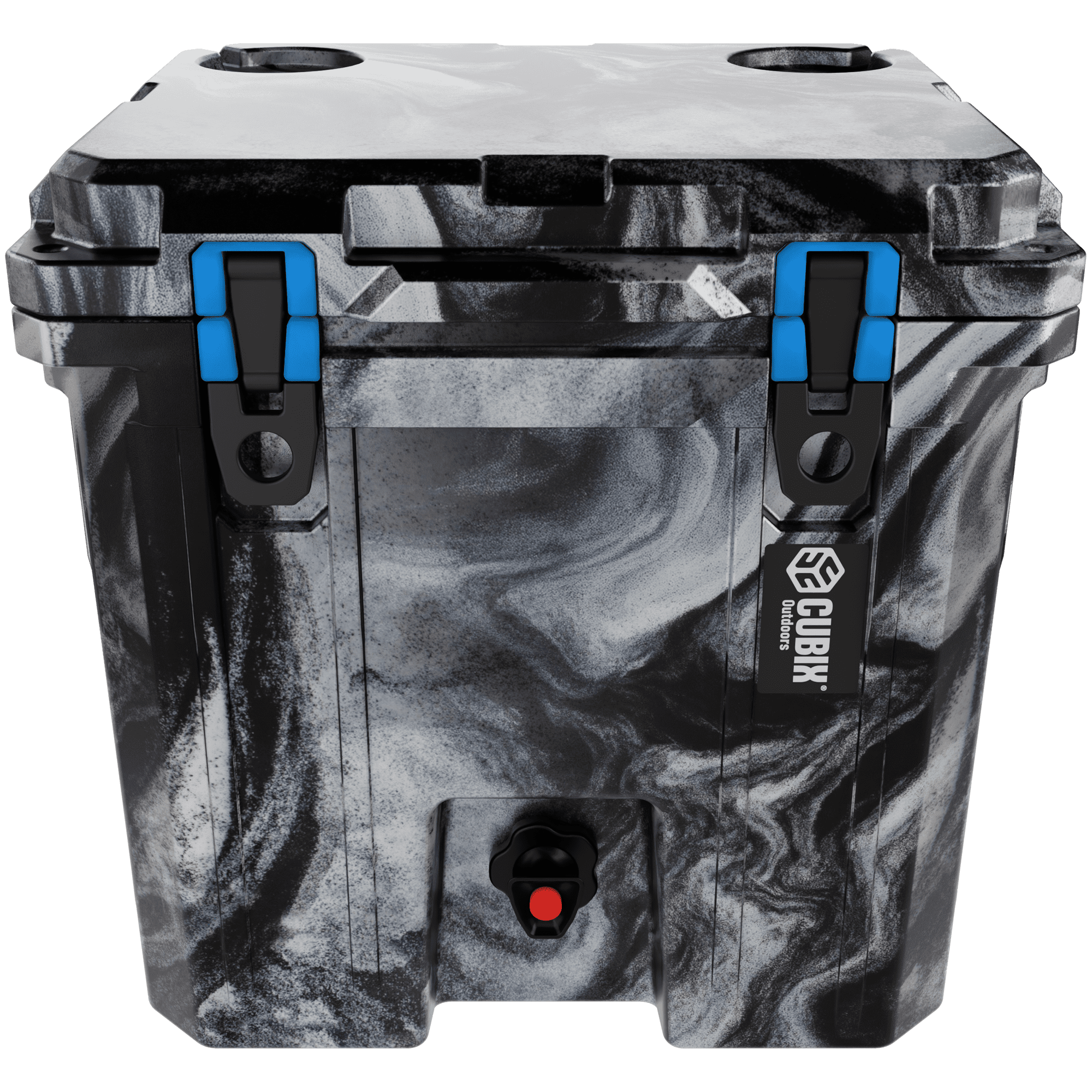 Cubix Outdoors® QuadraX 5 GAL 2-in-1 Portable Insulated Hard Beverage Dispenser and Cooler Fits 14 Cans - Winter Camo