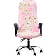 thumbnail image 2 of Housses de Chaise de Bureau Imprimées, Housse de Chaise d'Ordinateur Extensible Housses de Chaise Boss Universelles Style Simplisme Moderne Housse de Chaise Dossier Haut (Z5, Grand), 2 of 7