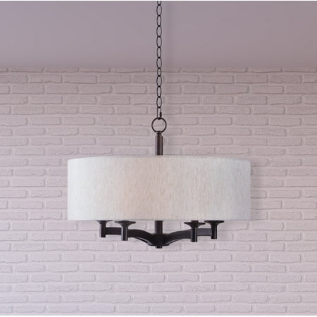 Classic Five Light Pendant - Kenroy Home Rutherford Oil Rubbed Bronze 5 Light Pendant