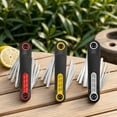 thumbnail image 4 of MOMOJIA 8 Size Folding Star Wrench Key Set Hexagon Wrench For Home And Workshops Use, 4 of 9