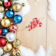 thumbnail image 1 of IFANLANDOR 1Set Tree Shaped Ornaments Cane Shape Red Polymer Clay Modern Aesthetic Design for Festive Atmosphere, 1 of 8