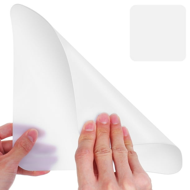 GOOHOCHY Difusor de pantalla para lámparas, lámina acrílica cuadrada, cubierta de techo para lámparas de araña, accesorios deslumbrantes.