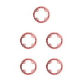 thumbnail image 2 of maskred Practical Narrow Wide Chainrings Chainwheel Wear-resistant Aluminum Alloy Rustproof Tooth Plate Parts Single Chain Ring Red 36T 5Set, 2 of 6
