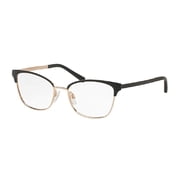 Michael Kors MK3012 ADRIANNA IV 1113 51M Matte Black/Rose Gold Cat Eye Eyeglasses For Women+FREE Complimentary Eyewear Care Kit