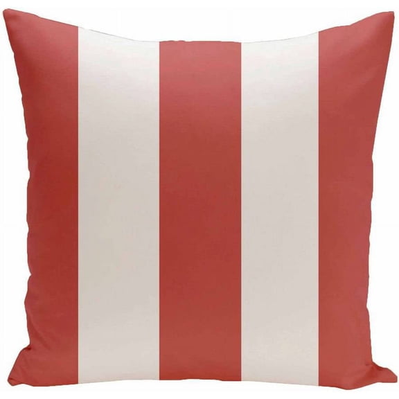 Simply Daisy Holiday Stripe Print Decorative Pillow, 16" x 16"