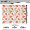 thumbnail image 7 of Bulopur 29"x39" Car Trunk Mat Pink Bow Fall Cargo Liner Waterproof Autumn‑Theme Rear Trunk Pad for SUV Sedan, 7 of 7