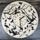 thumbnail image 3 of Reloj de pared retro creativo Relojes analógicos de cuarzo Decoración de Aves, 3 of 8
