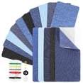 thumbnail image 1 of 15 Pcs Patchs Thermocollants Adhésifs pour Jeans, Patchs de Réparation en Tissu, Patchs de Réparation pour Vêtements, 1 of 8