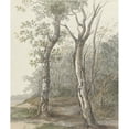 thumbnail image 2 of Jan Dasveldt 12x14 Gold Ornate Wood Frame and Double Matted Museum Art Print Titled - Forest Landscape (1780 - 1855), 2 of 4