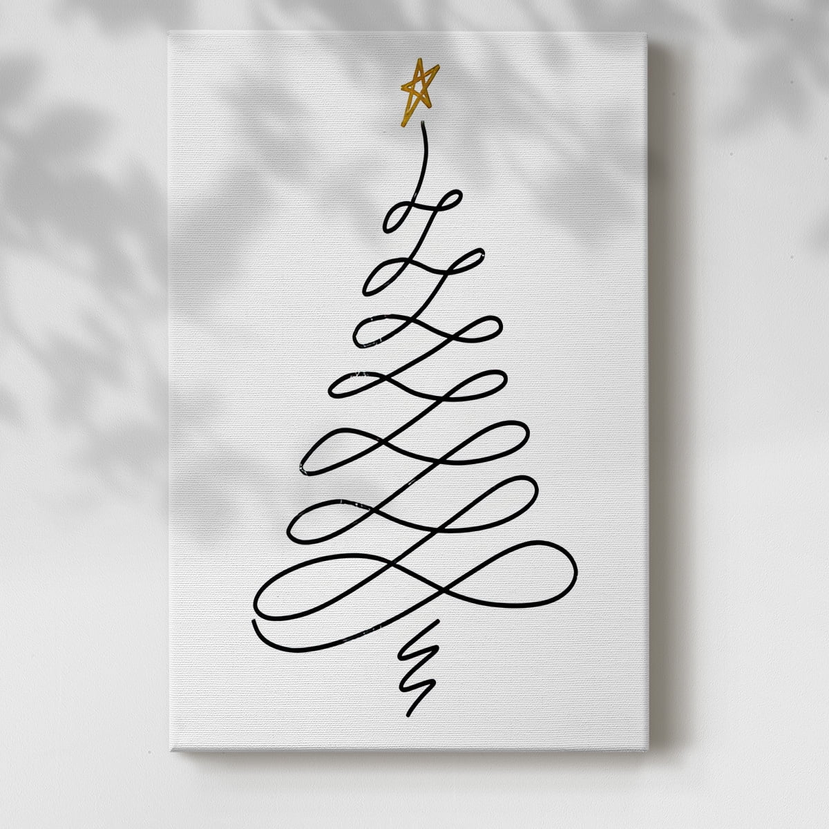 Christmas Tree III- Gallery Wrapped Canvas