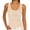 Beige, variant on Womens Slim Tank Tops Square Neck Ribbed Stretchy Basic Sleeveless Shirts Casual Fitted Going Out Tops