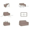 thumbnail image 3 of Hongchun Colorful Pattern Sofa Cover Super Strong Elastic Dustproof Sofa Cover 3 Seater, 3 of 4