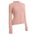 thumbnail image 1 of Traje de yoga de otoño e invierno de manga larga de secado rápido para fitness, running, yoga, chaqueta, blusa deportiva para mujer, 1 of 5