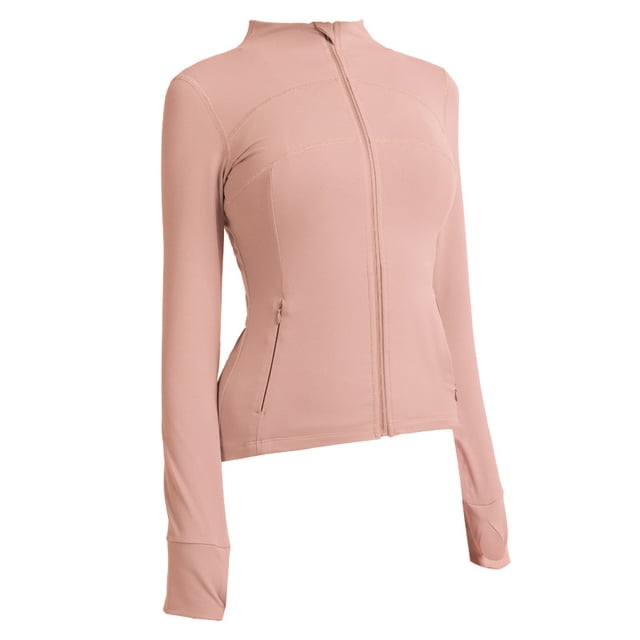 Traje de yoga de otoño e invierno de manga larga de secado rápido para fitness, running, yoga, chaqueta, blusa deportiva para mujer