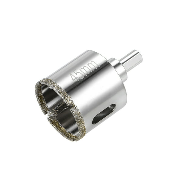 Diamond Drill Bit 45mm Glass Hole Saws Core Drill Bit with Center