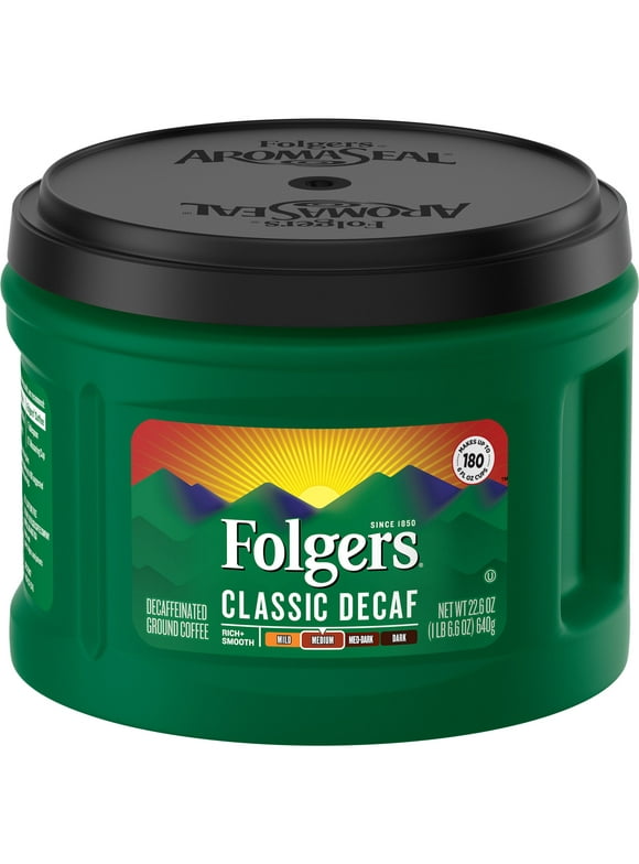 Folgers Decaf Coffee in Coffee