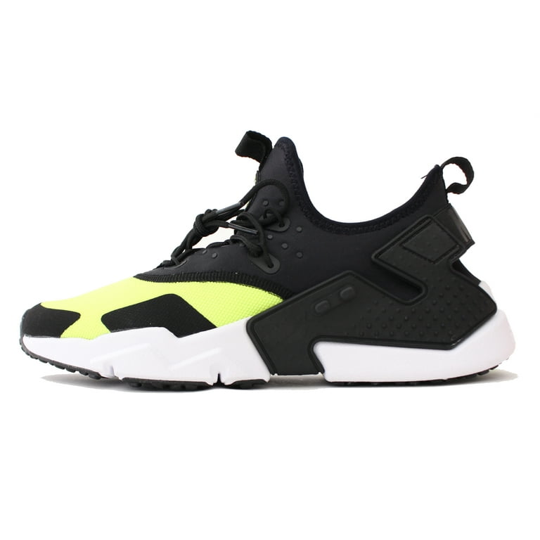 NIKE AIR HUARACHE DRIFT SZ 12 VOLT WHITE BLACK AH7334 700