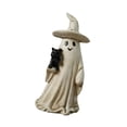 thumbnail image 4 of Estatua de fantasma de Halloween Colamx Impermeable Beige, 4 of 8