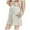 White, variant on Edvintorg Maternity Shorts for Women Under Belly Cross Waist Casual Shorts with Pockets Summer Loungewear Work Pregnancy Shorts for Women