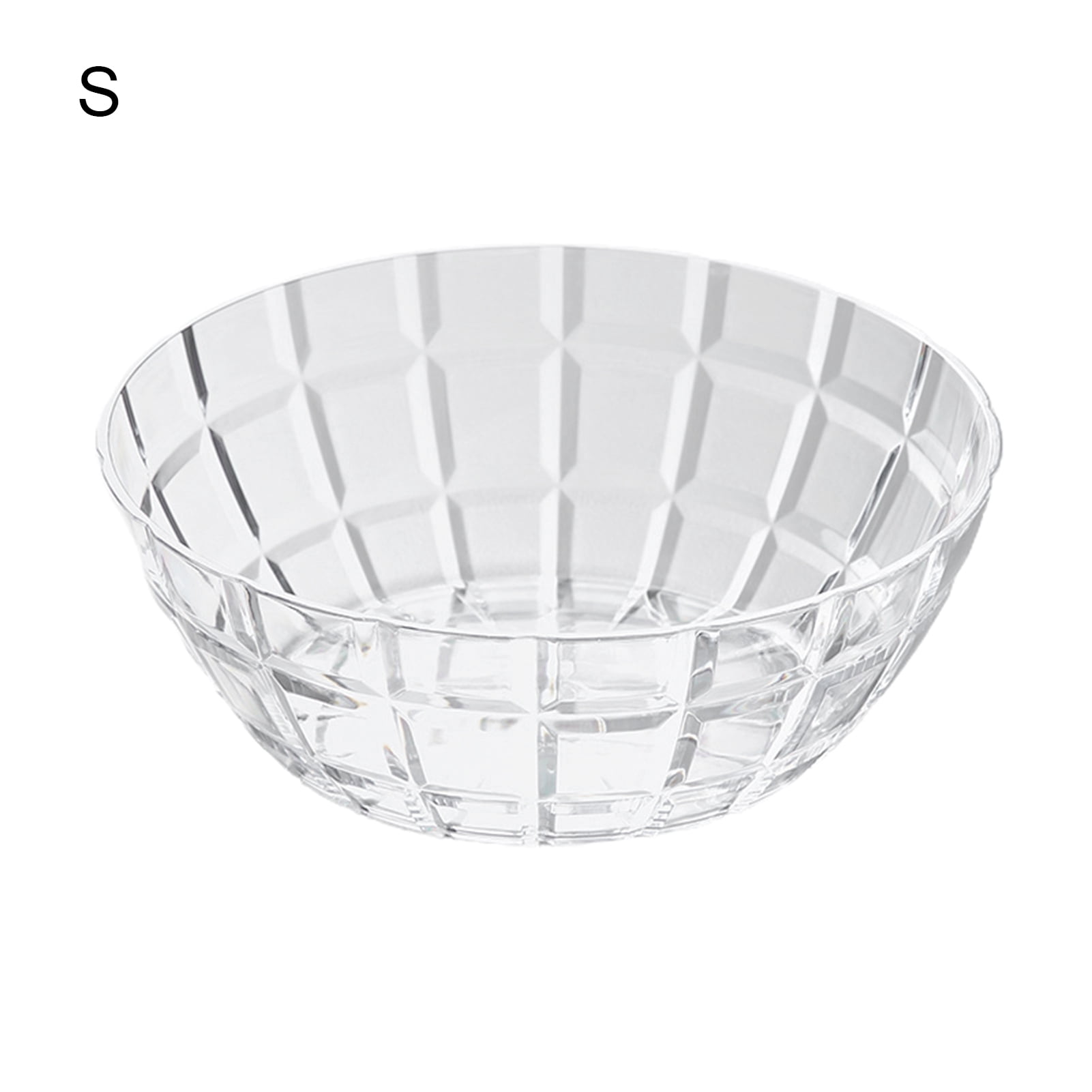 Bigstone Salad Bowl Eco-friendly Large Capacity Plastic Snack Serving Salad  Bowl for Home 