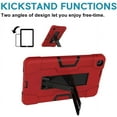 thumbnail image 6 of GoldCherry Case for Samsung Galaxy Tab A 8.4 SM-T307 (2020 Released),Hybrid Heavy Duty Shockproof Armor Rugged Full-Body Protective Case Cover for Samsung Galaxy Tab A 8.4 Inch T307(Red/Black), 6 of 6