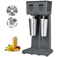 thumbnail image 1 of Milkshake Maker 375W Double Head Commercial LED Microswitch 3 Speed 2 x 820ml Stainless Steel Cups, 1 of 7