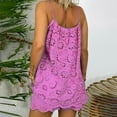 thumbnail image 4 of Women's Casual Loose Fit Solid Color Short Sleeve Tee and Pants Two Piece Shorts Suit Set, 4 of 6