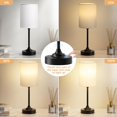 thumbnail image 2 of Lámpara de mesa Fenmzee Touch Nightmesita para dormitorio, regulable en 3 direcciones, 2 of 6