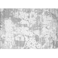 thumbnail image 1 of Ahgly Company Indoor Rectangle Abstract Gray Contemporary Area Rugs, 3' x 5', 1 of 1