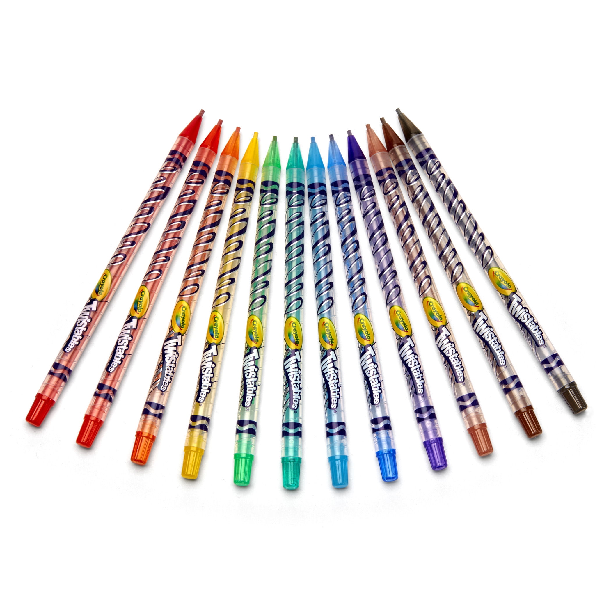 Crayola Twistables Colored Pencils, 12 Per Box, 6 Boxes