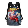 thumbnail image 1 of Henry Danger-theme Backpack, Campus style schoolbag Bookbag with Adjustable Shoulder Straps And Large Zip Compartment, Unisex Travel Bags., 1 of 6