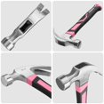 thumbnail image 4 of Cinta rosa Claw Hammer WORKPRO de 500 ml con mango de fibra de vidrio, 4 of 7